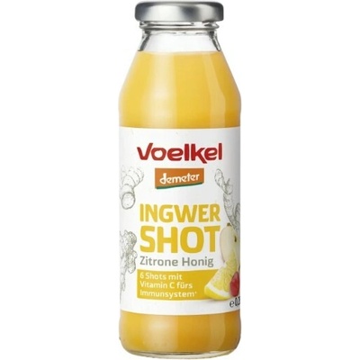 Voelkel Shot zázvor citron a med 3 x 280 ml