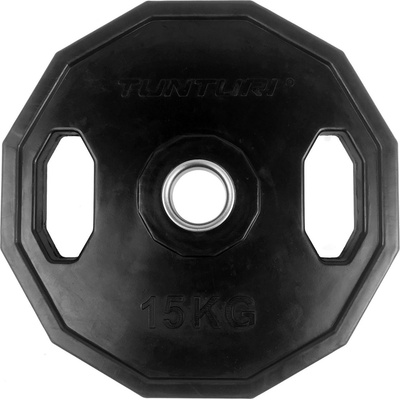 TUNTURI Kotouč olympijský pogumovaný 15 kg 50 mm