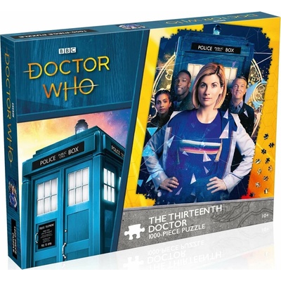 WINNING MOVES Doctor Who Třináctý doktor Současnost 1000 dielov