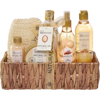 IDC Institute Подаръчен комплект Natural Oil, 9 части