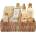 IDC Institute Подаръчен комплект Natural Oil, 9 части