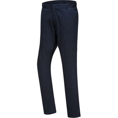 PortWest kalhoty Stretch Slim Chino S232 do pasu Navy