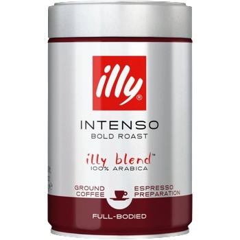 illy Мляно кафе метална кутия Illy Intenso, 0.250кг