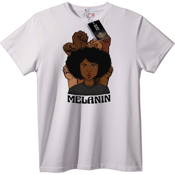 NOONEBRAND Тениска Melanin Сила - L, Black