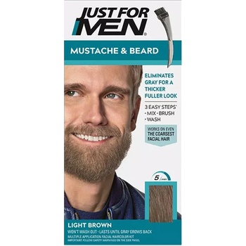 Just For Men Moustache & Beard M25 Light Brown