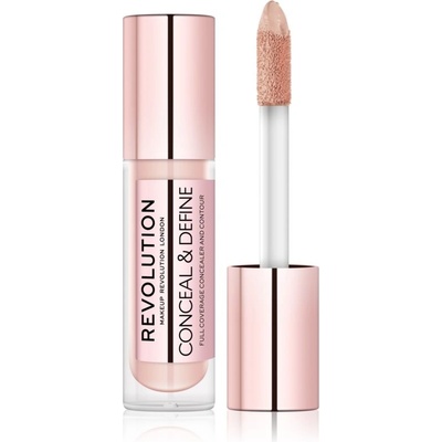 Makeup Revolution Conceal & Define tekutý korektor C0,5 4 g