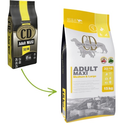 Delikan CD Adult Dog Maxi 15 kg