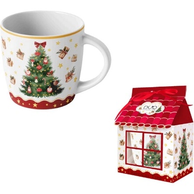 Duo Porcelánový hrnček Christmas Tree3 400 ml