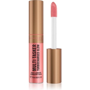 Rimmel Multi-Tasker Turbocharged Glow течен хайлайтър цвят 002 Rosy Rebel 10ml