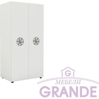 Mebeli Grande ГАРДЕРОБ КАРМЕН БЯЛ (10224010)