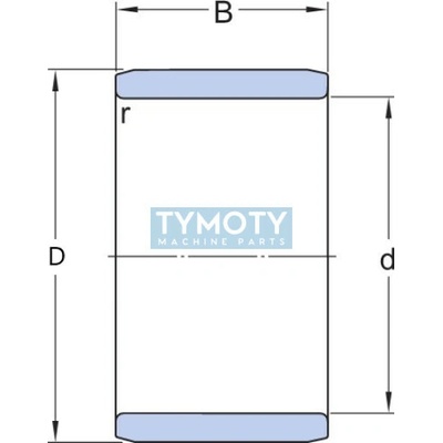 SKF IR 17X20X16.5 ložiskový krúžok