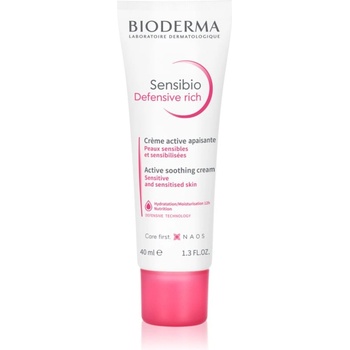 BIODERMA Sensibio Defensive Rich успокояващ крем 40ml