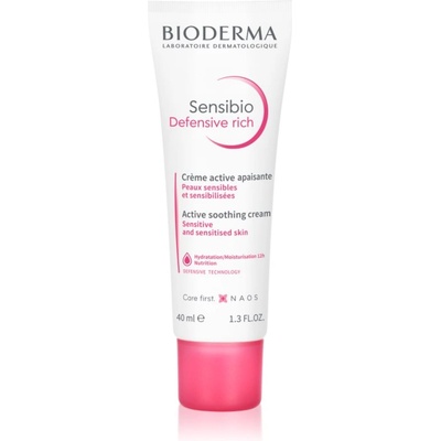 BIODERMA Sensibio Defensive Rich успокояващ крем 40ml