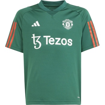 adidas Юношеска фланелка Adidas Manchester United Tiro 23 Training Jersey 2023 2024 Juniors - Green/Red