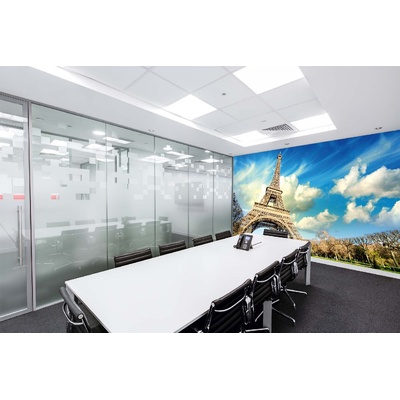 DIMEX ART Самозалепваща се флизелинова фототапета айфеловата кула в слънчев ден 375 x 250 см