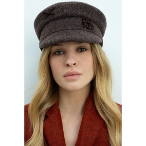 Ruslan baginskiy Каскет Logo-embellished Baker Boy Cap (KPC09.A.MLJ.WRB)