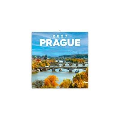 Poznámkový Praha nástěnný autor neuvedený 2027
