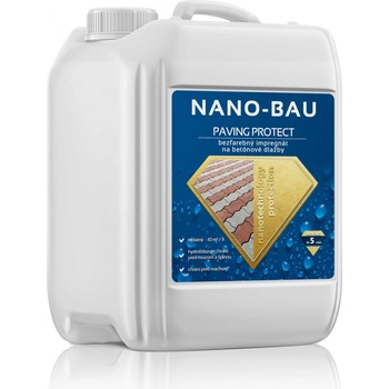 NANO BAU Nano-BAU Dlažba Protect - Nano impregnácia na zámkovú dlažbu Objem:: 5L