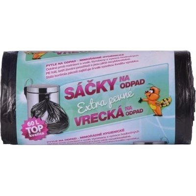 Vipor Pytle Top 60l 10µm 50ks černé extra pevné
