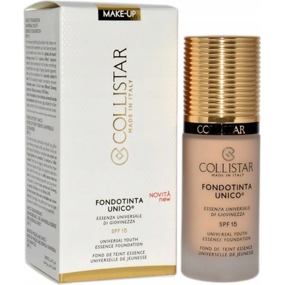 Collistar Unico Foundation omladzujúci make-up SPF15 1N Ivory 30 ml