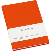 Semikolon Classic A5 Tečkovaný zápisník Orange