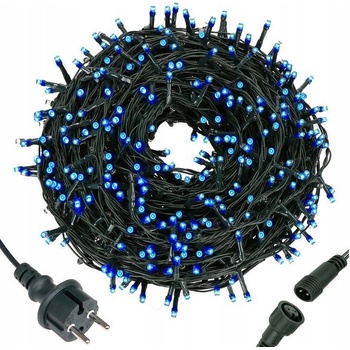 SPRINGOS LED světelný řetěz 31,5m 500LED IP44 modrá