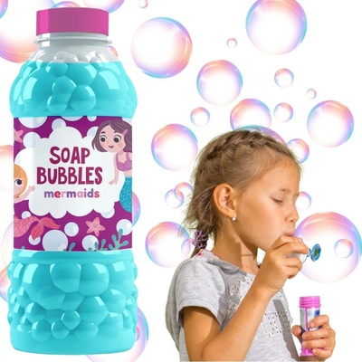 Náplň do bublifuku 450 ml Morská panna v plastovej fľaši