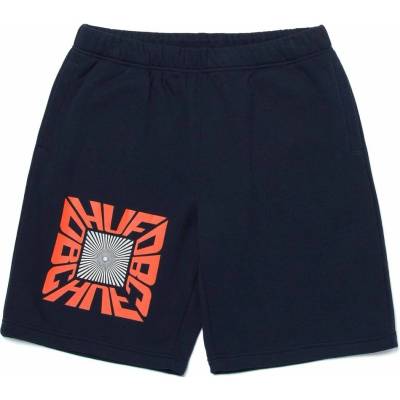 HUF ILLUSION FLEECE SHORT Navy