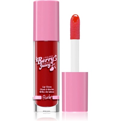 Rude Cosmetics Berry Juicy хидратиращ блясък за устни цвят Coral Kiss 4 гр