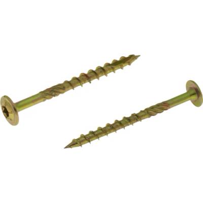 ВИНТ ЗА ДЪРВО ШП TORNADO 3.5х40 TORX Zn ЖЪЛТ KAMFIX (2141 3540-1000)