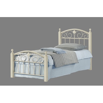 Bogdan Furniture Europe Легло Мебели Богдан Monza -90E20, 90/200, бяло, без матрак