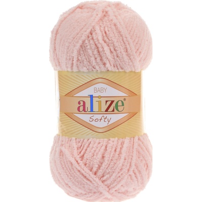 Alize Softy Farba: púdrová ružová 340