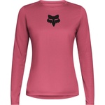 FOX Racing Дамска фланелка с дълъг ръкав за колоездене Fox racing Women's Ranger L/S Jersey Fox Head Cycling jersey - Berry - размер XS (156-2578-0311)