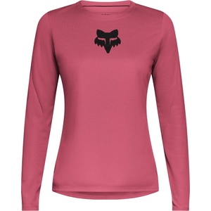 FOX Racing Дамска фланелка с дълъг ръкав за колоездене Fox racing Women's Ranger L/S Jersey Fox Head Cycling jersey - Berry - размер XS (156-2578-0311)