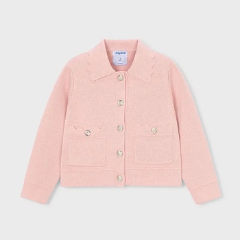 MAYORAL Нежно сако в бледо розов цвят за мини момиче Mayoral