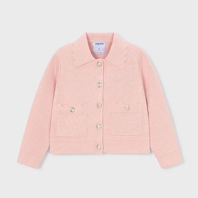 MAYORAL Нежно сако в бледо розов цвят за мини момиче Mayoral