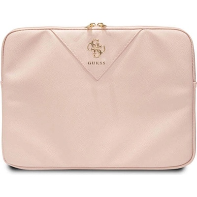 Guess Sleeve 14" Triangle 4G Růžová GUCS14ZPGSTEGP