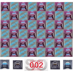 Durex Deluxe Package Smaller Condoms - 54 Smaller Condoms