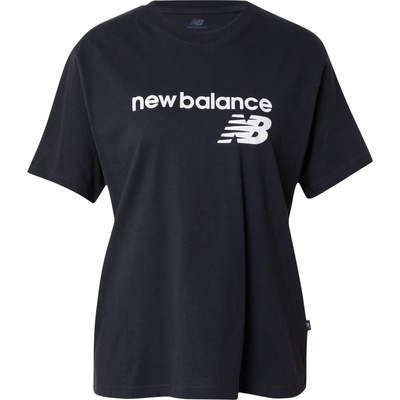 New Balance Тениска черно, размер M