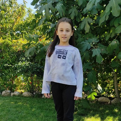 KANU Детска плътна блуза (33134)