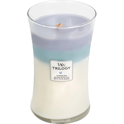 WoodWick Calming Retreat ароматна свещ с дървен фитил 609, 5 гр