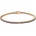 SAVICKI Златна тенис гривна, 585, сини сапфири 1.480К, 2.3mm. 17cm