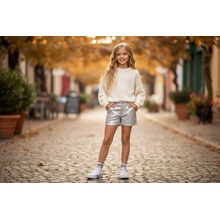 Boboli 28465083-SILVER Koženkové