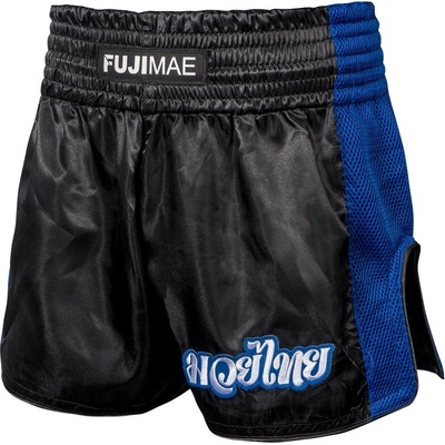 Thajské šortky Fujimae Training Black/Blue