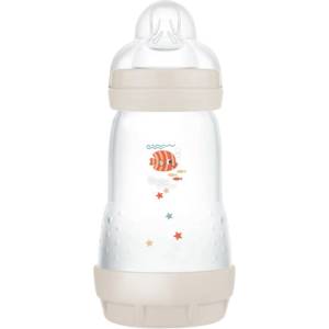 MAM Perfect Star Anti-colic Bottle шише против колики 2m+ Beige