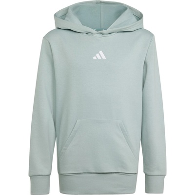 Adidas Детски суичър adidas Kid's Essentials Hoodie - Wonder Sage / White - размер 140 (EU) (704-5264-0512)