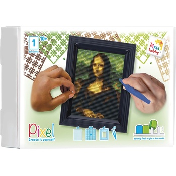 Pixelhobby Мозайка с рамка и пиксели Classic, Pixelhobby - Мона Лиза (31501)