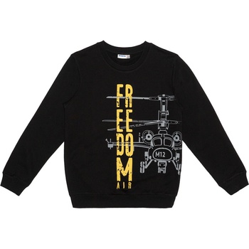 Winkiki Chlapčenská mikina WJB 02898 čierna