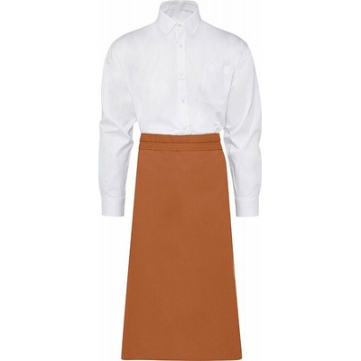 SG Accessories - BISTRO Bistro pasová zástěra ze směsového materiálu 100 × 78 cm Oranžová