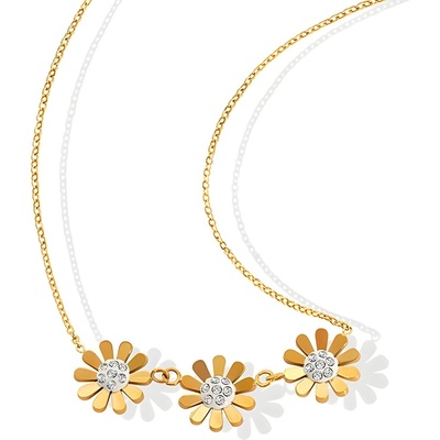 HARAHU Колие fa-20866 - Златен kp20866 (fa-20866)